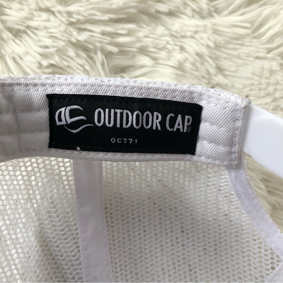 OUTDOOR CAP • Saltwater Cowboys Charleston Embroidered Snapback Hat Red/ Navy - Picture 9 of 12